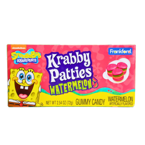 Krabby Patties Gummies Watermelon Theater Box 72g