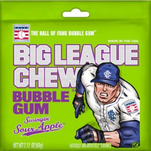 BIg League Chew Sour Apple 12ct