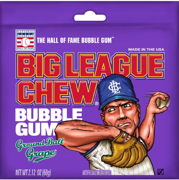 BIg League Chew Grape 12ct