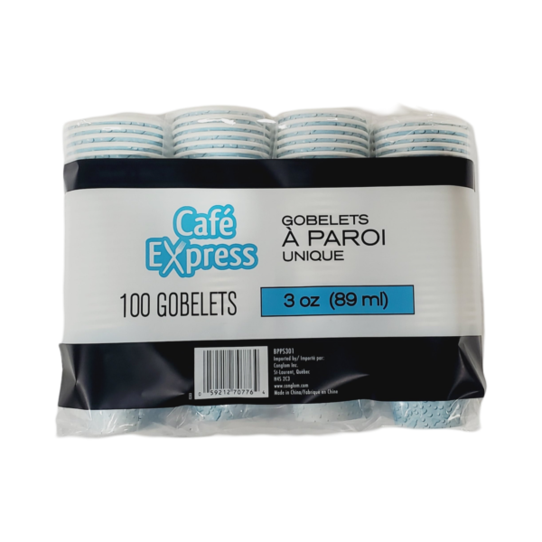 Cafe Express Single Wall Cups 100pcs