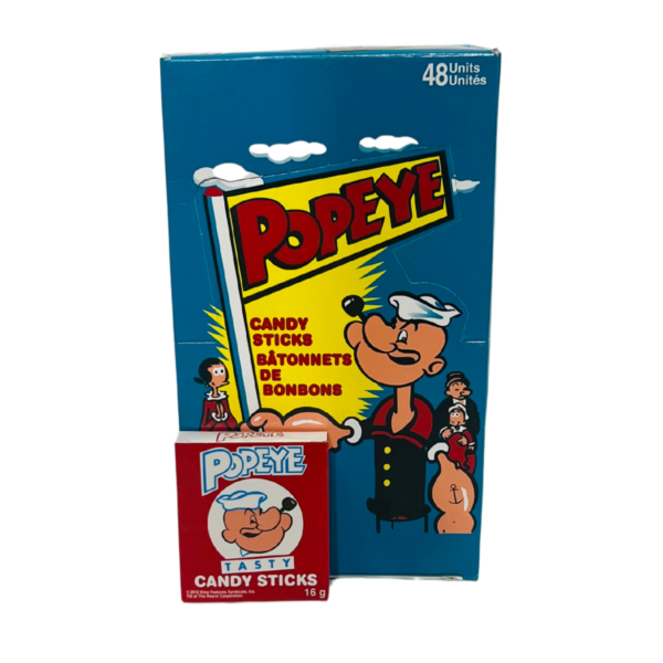 Popeye Candy Sticks 48ct