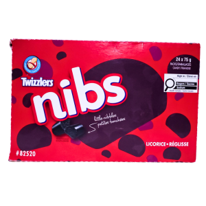 Twizzlers Nibs Licorice 24x75g