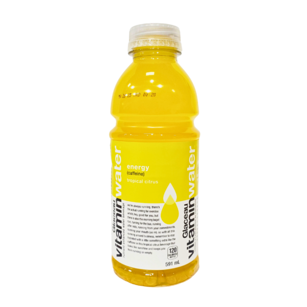 Vitamin Water Caffeine Tropical Citrus 12x591ml