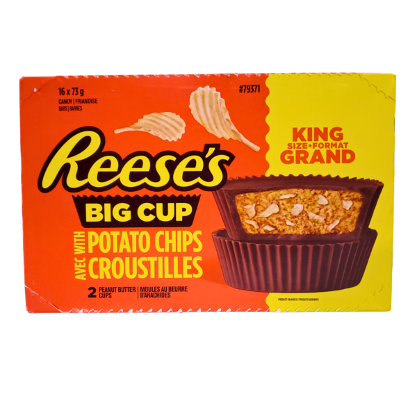 Reese's Big Cup With Potato Chips King Size 16x73g