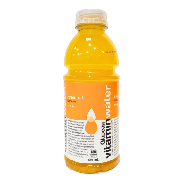 Vitamin Water Calcium Orange 12x591ml
