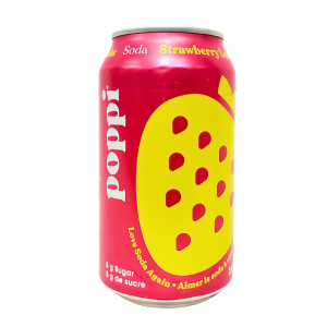 Poppi Strawberry Lemon Soda 12x355ml