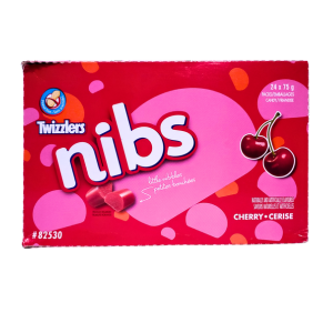 Twizzlers Nibs Cherry 24x75g