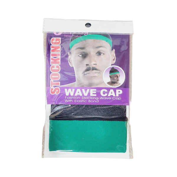 Jufeng Stocking Wave Cap Black Green 12ct