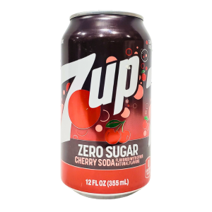 7up Cherry Zero Sugar 12x355ml