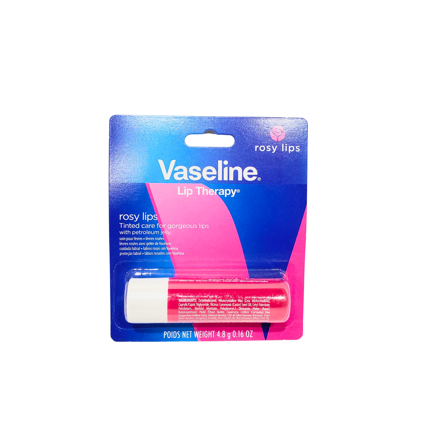 Vaseline Lip Therapy Rose 4.8g