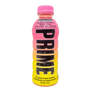 Prime Strawberry Banana 12x500ml