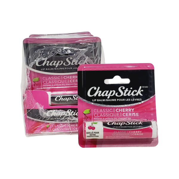 Chapstick Lip Balm Cherry 4gm 12ct
