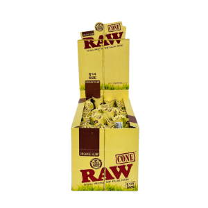 Raw Cone 1-1/4 Organic Hemp 6pck 32ct