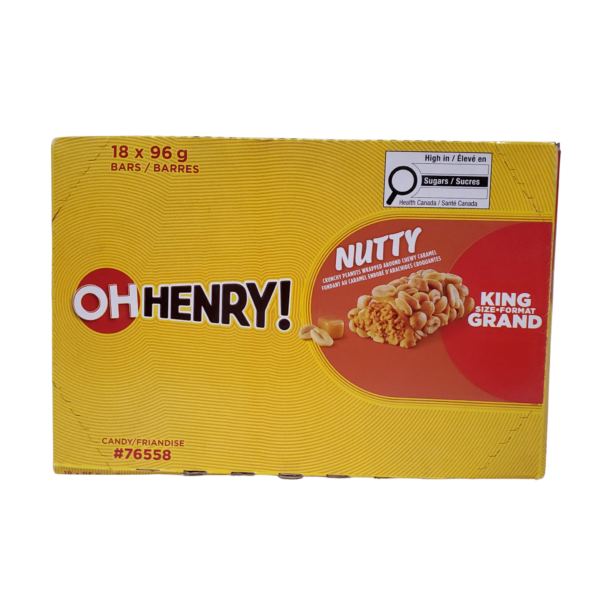 Oh Henry! Nutty King Size 18x96g