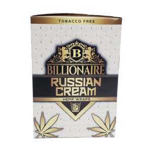 Billionaire Russian Cream Hemp Wraps 25ct