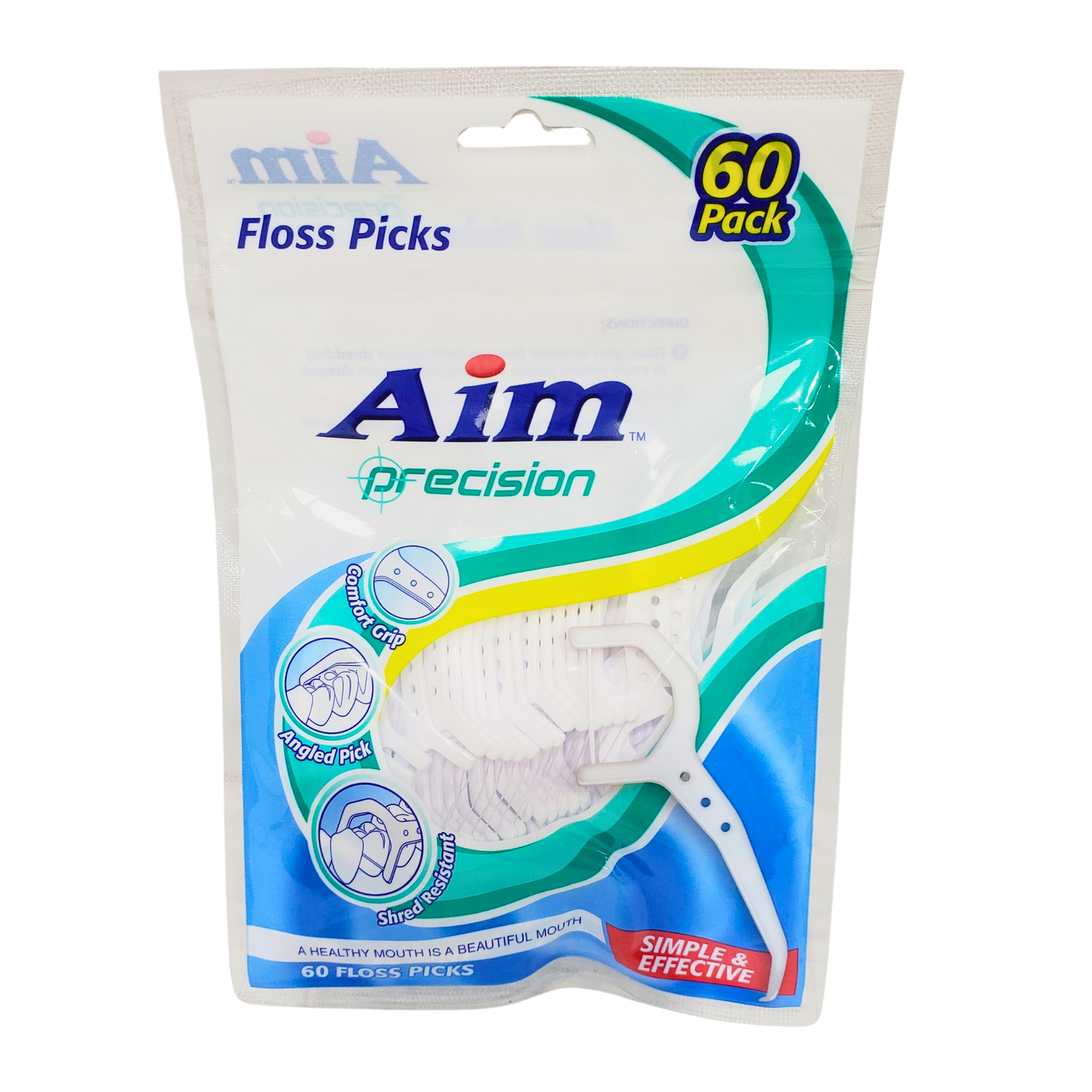 Aim Floss Picks 60ct