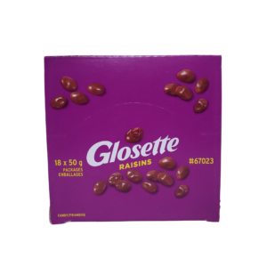 Glosette Raisins 18x42g