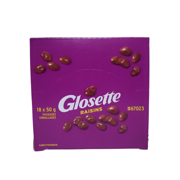 Glosette Raisins 18x42g
