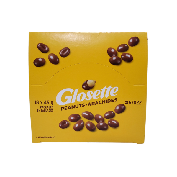 Glosette Peanuts 18x42g