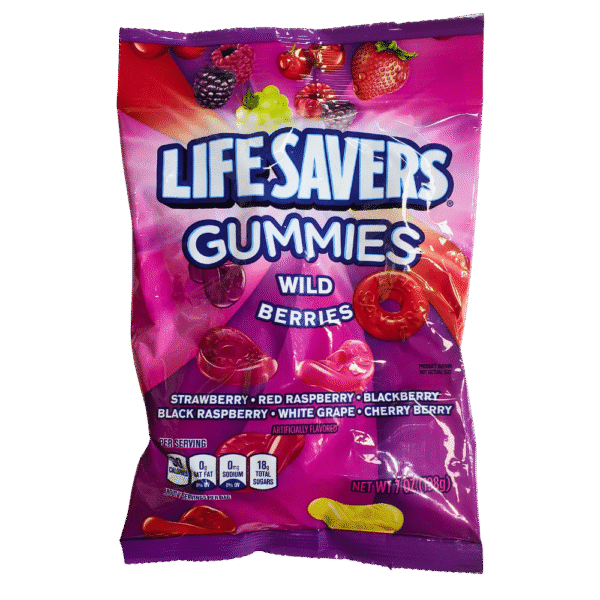 Lifesavers Gummies Wild Berries Five Flavors 198g