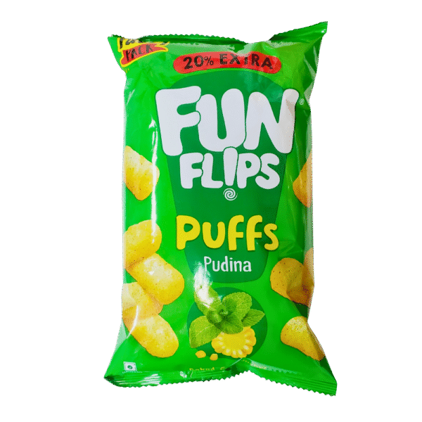 Fun Flips Puffs Pudina 60g