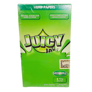 Juicy Jay Green Apple 32 leaves 1-1/4 Size 24ct