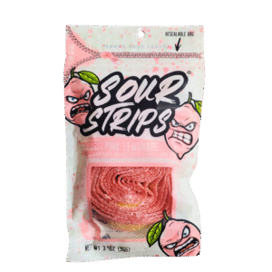 Sour Strips Pink Lemonade 96g