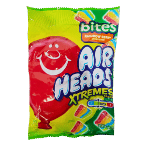 Air Heads Bites Xtremes Rainbow Berry 170g