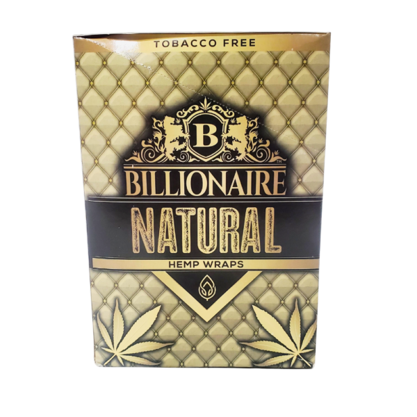 Billionaire Natural Hemp Wraps 25ct