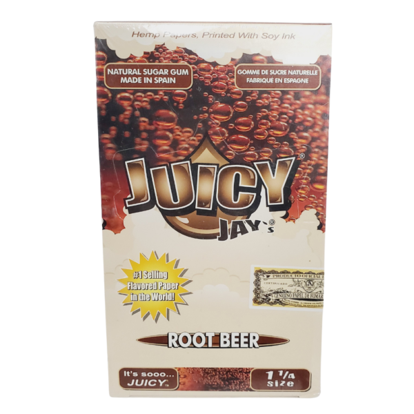 Juicy Jay Root Beer 32 leaves 1-1/4 Size 24ct