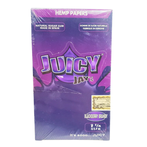 Juicy Jay Blackberry Brandy 32 leaves 1-1/4 Size 24ct