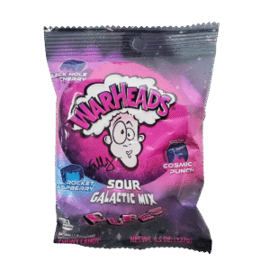 Warheads Sour Galactic Mix Cubes 127g