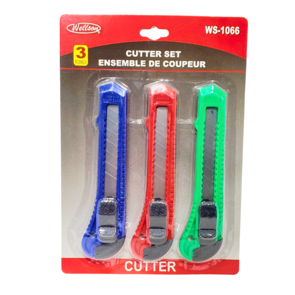 Wellson Large Cutter Set 3pk