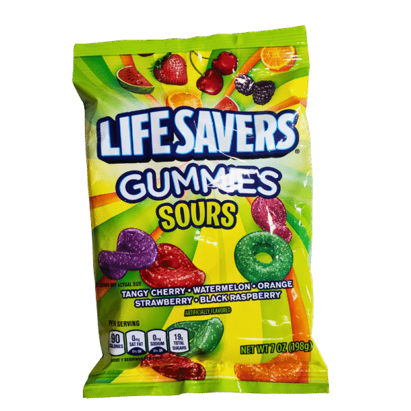 Lifesavers Gummies Sours Five Flavors 198g