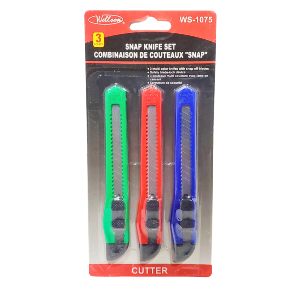 Wellson Small Cutter Set 3pk