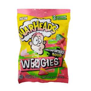 Warheads Uncomfortably Sour Wedgies 3splashy 127g