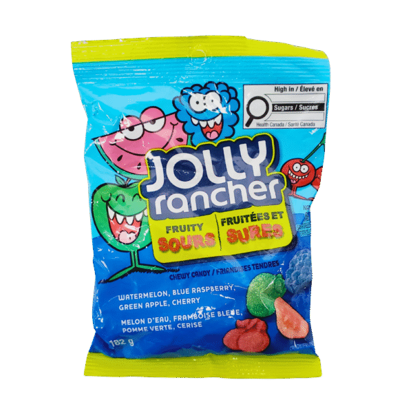 Jolly Rancher Fruity Sours 182g