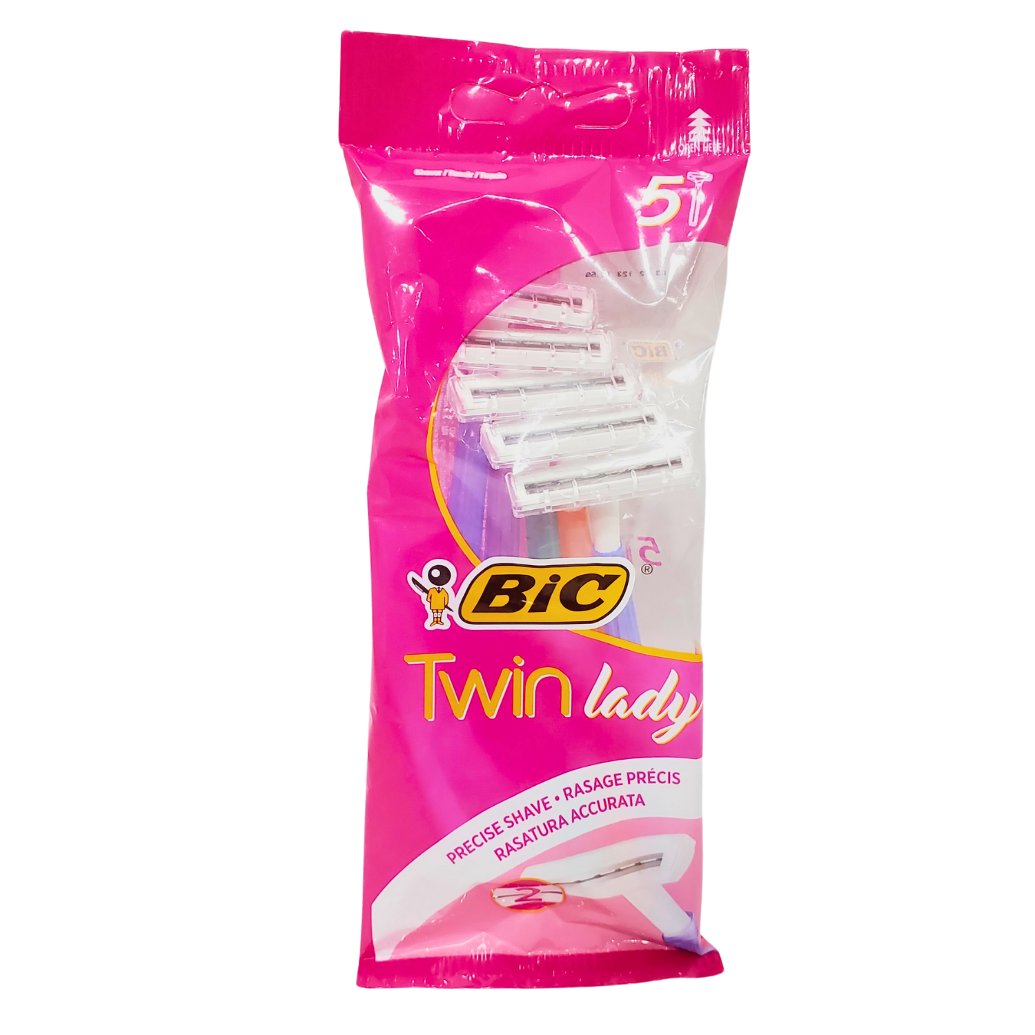 Bic Twin Lady Razor 5pk