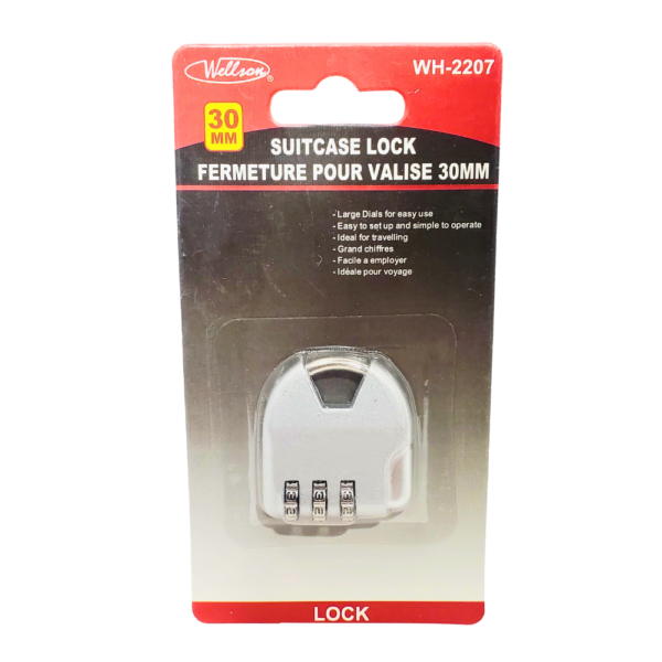 Wellson Suitcase Lock WH-2207 30mm