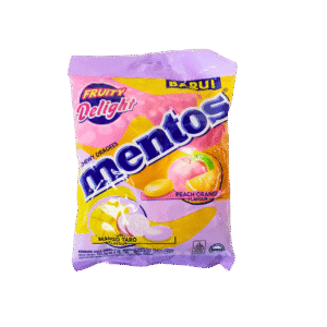 Mentos Mango Taro Fruity Delight Peg Bag 121g