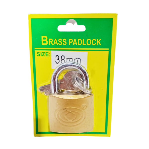 Brass Padlock 38mm