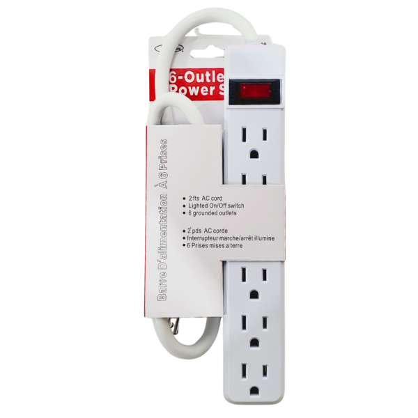 Power Strip Extension 6-Outlet