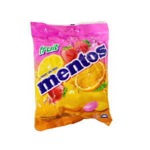 Mentos Fruit Peg Bag 135g