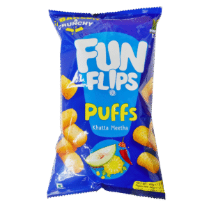 Fun Flips Puffs Khatta Meetha 156g