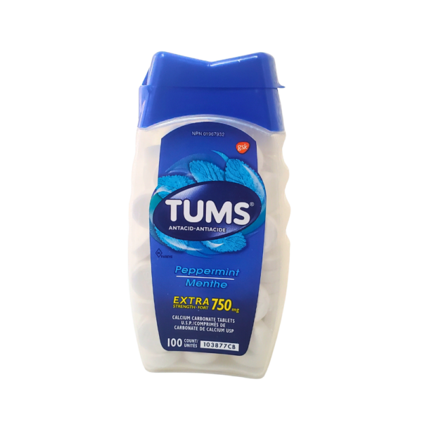 Tums Peppermint 100ct