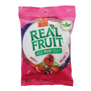 Real Fruit Gummies Medley 180g