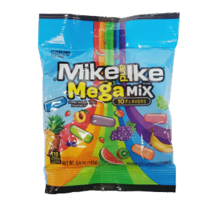 Mike And Ike Mega Mix Peg Bag 141g
