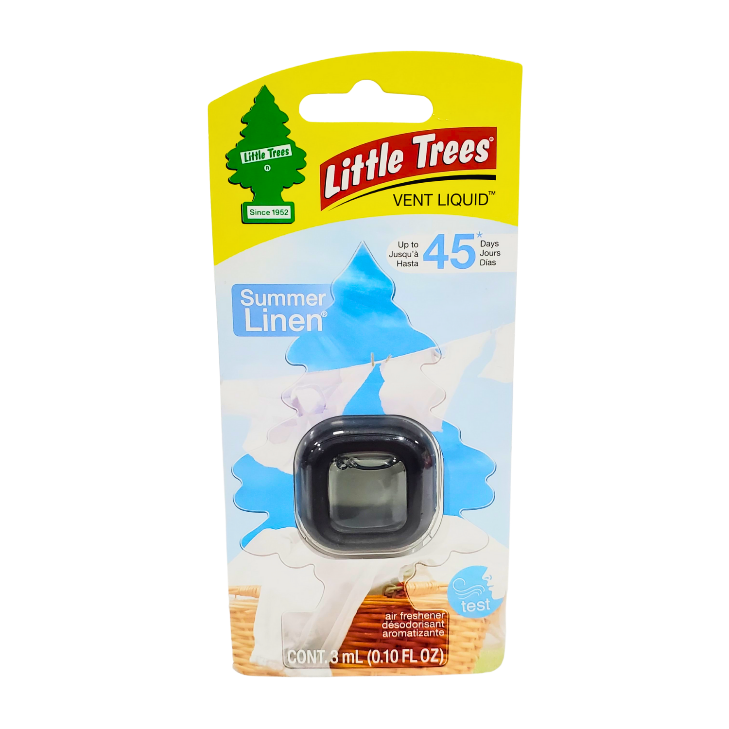 Little Trees Car vent Liquid Summer Linen 3ml