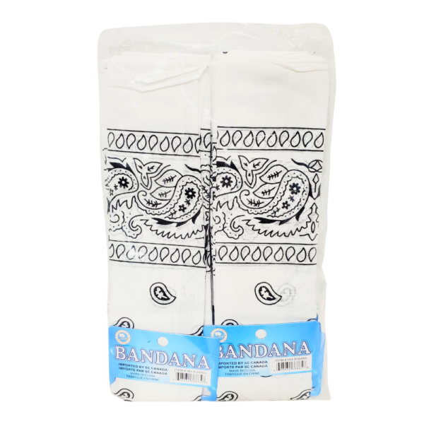 Bandana White 12pk