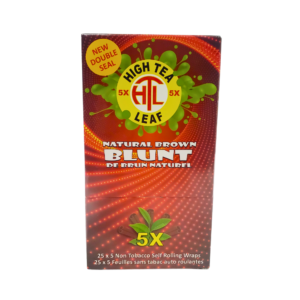 High Tea Natural Brown Blunt 5pck 25ct